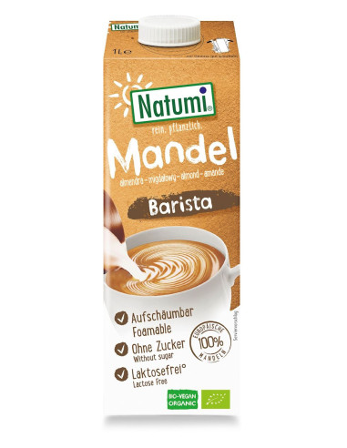 Napój migdałowy barista bez cukru - 1L - Natumi