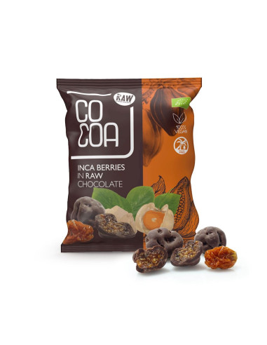 Jagody Inkaskie w Surowej Czekoladzie Bio - 70g - Cocoa