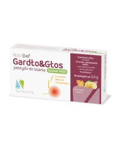 Gardło głos pastylki do ssania - 20past - Nutrileya