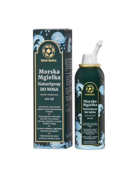 Mgiełka morska do nosa Natur spray - 100ml - Herbal