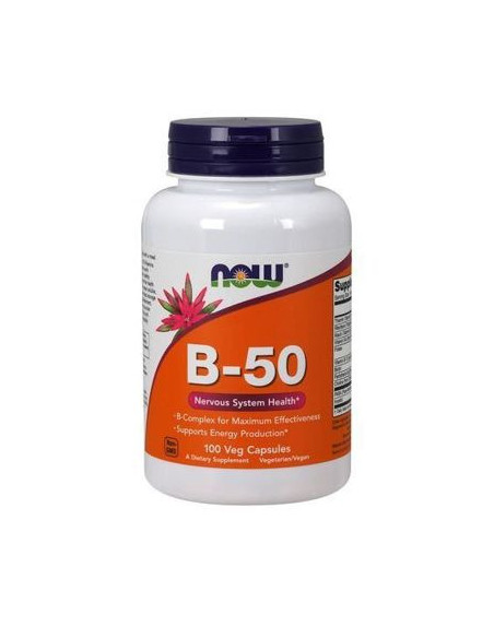 Witamina B50 - 100kaps - Now Foods