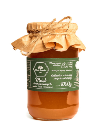 Miód leśny MALINA KRUSZYNA - 1kg - Miody Dworskie