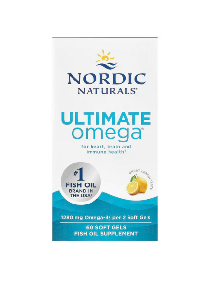 ULTIMATE OMEGA 640 mg - 60 kaps - NORDIC NATURALS