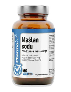 Maślan sodu - 60kaps - Pharmovit