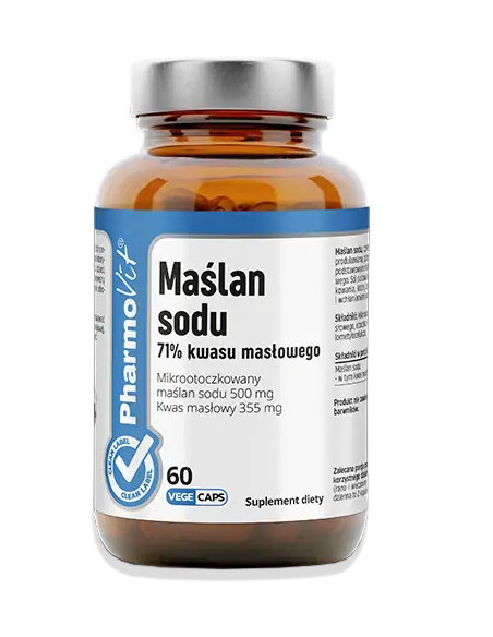 Maślan sodu - 60kaps - Pharmovit