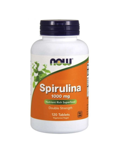 Spirulina 1000mg - 120tab - Now Foods