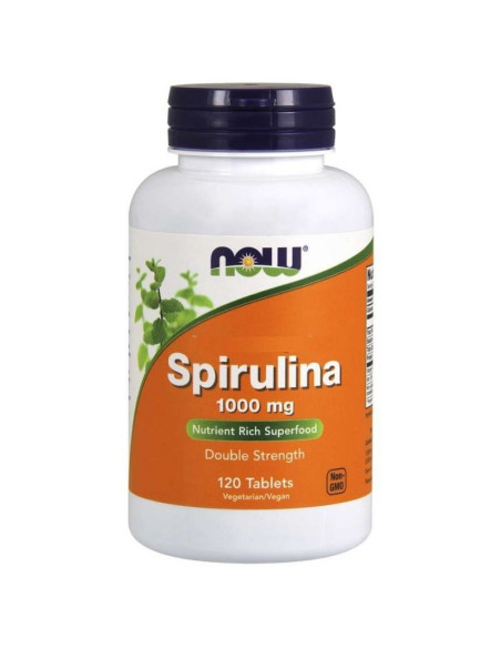Spirulina 1000mg - 120tab - Now Foods