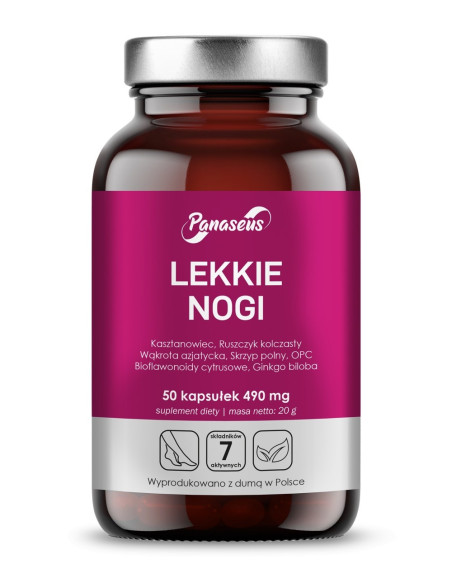 Lekkie nogi - 50kaps - Panaseus