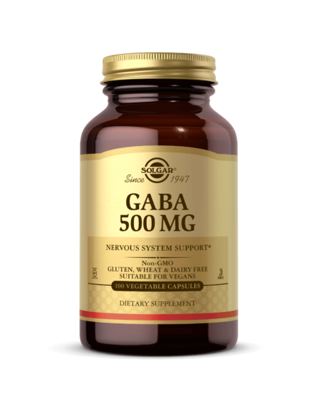 Gaba 500mg - 100kaps - Solgar