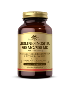 Choline/Inositol 500mg/500mg - 100kaps - Solgar