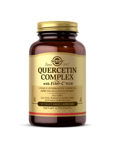 Kwercetyna kompleks z Ester C Plus - 50 kapsułek - Solgar