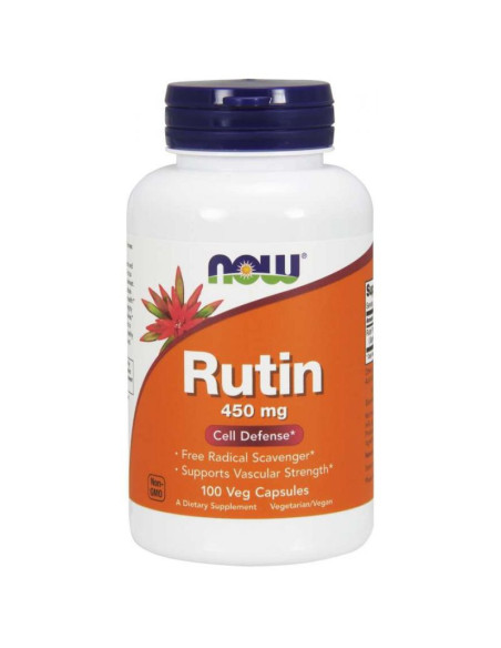 Rutin 450mg Rutyna - 100kaps - Now Foods
