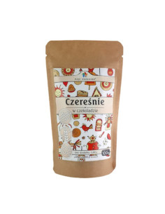 Czereśnie w czekoladzie bez cukru - 100g - Pięć Przemian