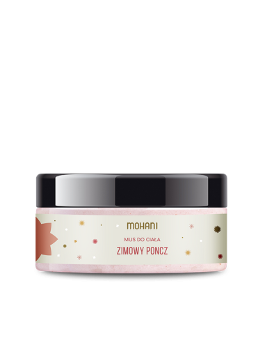 Mus do ciała zimowy poncz - 70g - Mohani