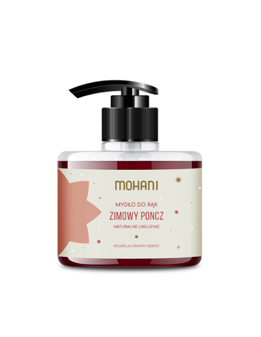 Mydło w płynie do rąk zimowy poncz - 300ml - Mohani