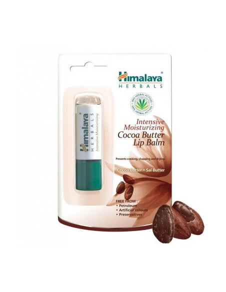 Balsam do ust Intensive Moisturizing Cocoa Butter - 4,5g - Himalaya