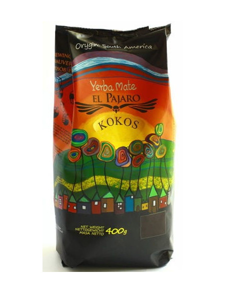 Yerba mate kokos - 400g - El Pajaro