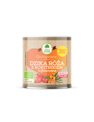 Róża rokitnik Eko liofilizowany - 70g - Dary Natury