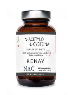 N-Acetylo L-Cysteina NAC 150mg - 60kaps - Kenay