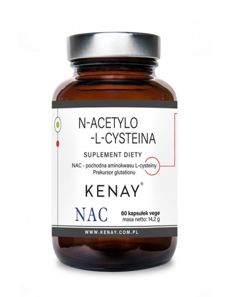 N-Acetylo L-Cysteina NAC 150mg - 60kaps - Kenay