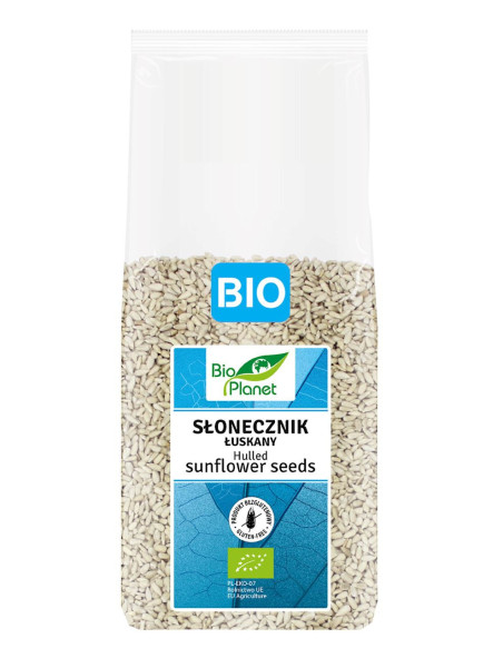 Słonecznik łuskany bezglutenowy Bio - 800g - Bio Planet