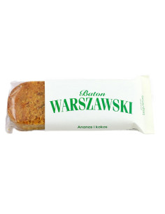 Baton ananas kokos bezglutenowy - 50g - Baton Warszawski