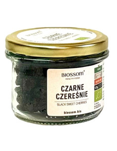 Czereśnie czarne bezglutenowe bio - 125g - Biossom