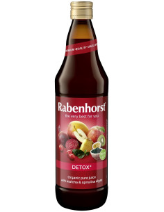 Sok Wieloowocowy NFC detox burak matcha spirulina - 750ml -Rabenhorst