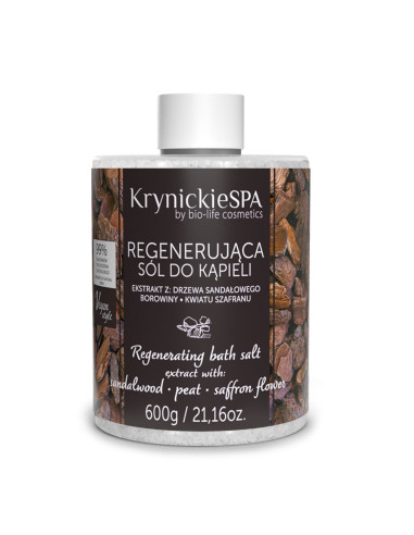 Sól do kąpieli drzewo sandałowe - 600g - Krynickie Spa