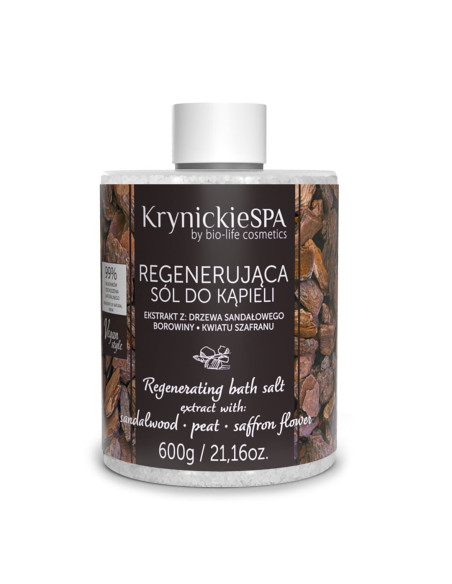 Sól do kąpieli drzewo sandałowe - 600g - Krynickie Spa