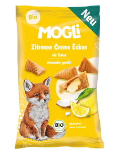 Rożki z kremem kokosowo-cytrynowym bezglutenowe BIO - 30g - Mogli
