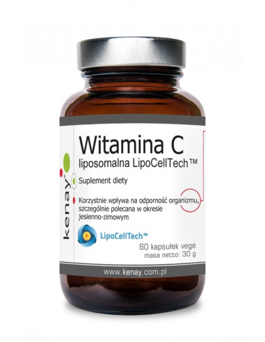 Witamina C liposomalna LipoCellTech - 60kaps - Kenay
