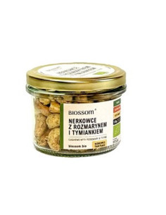 Orzechy nerkowca z rozmarynem i tymiankiem bezglutenowe Bio - 120g - Biossom