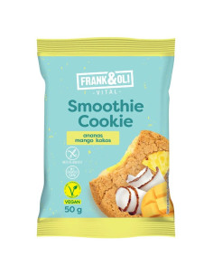 Ciastko owsiane z kokosem,ananasem i mango - 50g - Frank&Oli