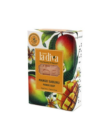 Mydło w kostce mango - 100g - La Diva