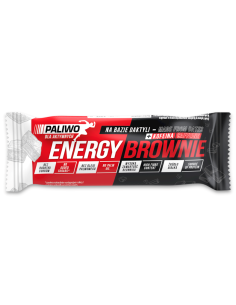 Baton energy brownie + kofeina - 50g - Paliwo dla aktywnych