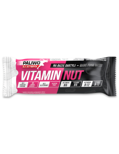 Baton vitamin nut z witaminami B6 i B12 bezglutenowy - 50g - Paliwo dla aktywnych