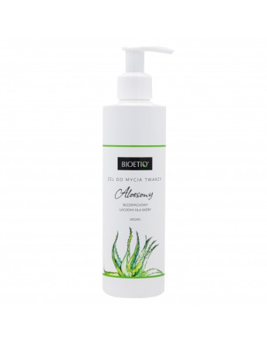 Żel aloesowy do mycia twarzy - 200ml - Bioetiq