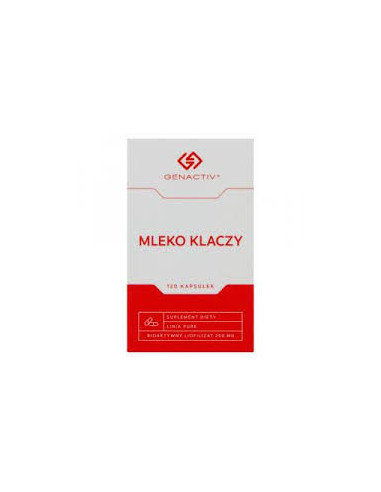 Mleko klaczy - 120kaps - Genactiv