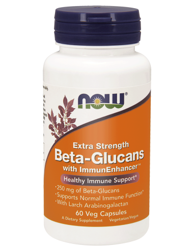 Beta-Glucans 250mg - 60kaps - Now Foods
