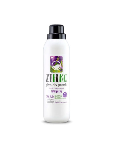 Płyn do prania tkanin kolorowych Marakuja Zielko - 1000ml - Sylveco