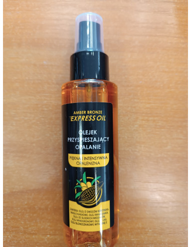 Bronze express olejek przyspiesza opalanie - 100ml - AMBER