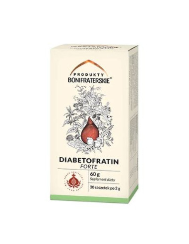Diabetofratin forte fix - 30x2g - Produkty Bonifraterskie
