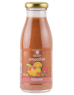 Smoothie jabłko - banan - czarna porzeczka - burak - rokitnik - 250ml - Rembowscy