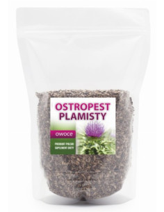 Ostropest Plamisty całe ziarno - 1kg - Herbanordpol