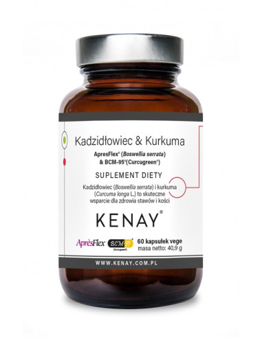 Kadzidłowiec Kurkuma - 60kaps - Kenay