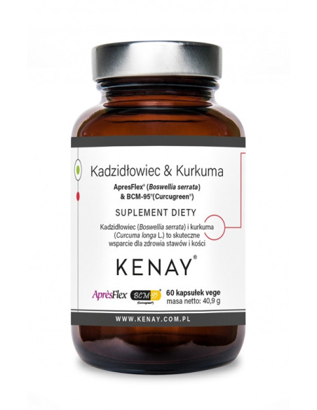 Kadzidłowiec Kurkuma - 60kaps - Kenay