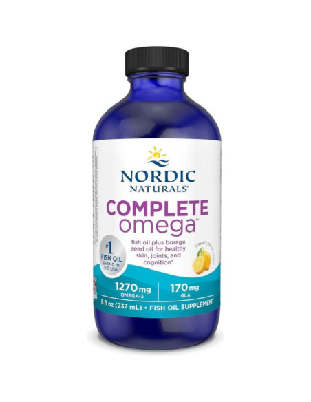 Olej Omega Complete cytrynowy 1270mg - 237ml - Nordic
