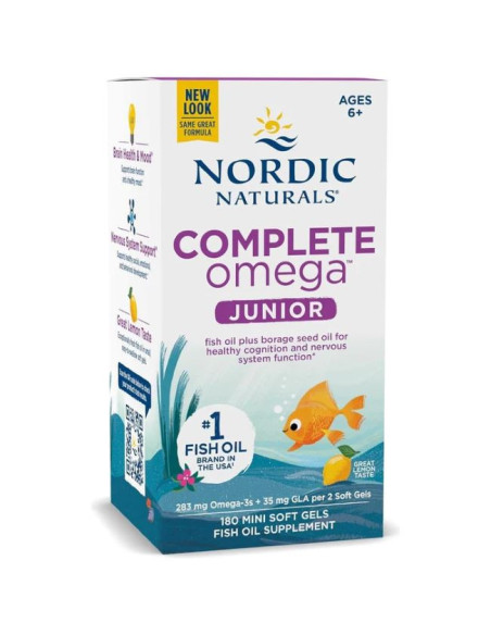 Complete Omega Junior 283mg żelki - 180szt - Nordic
