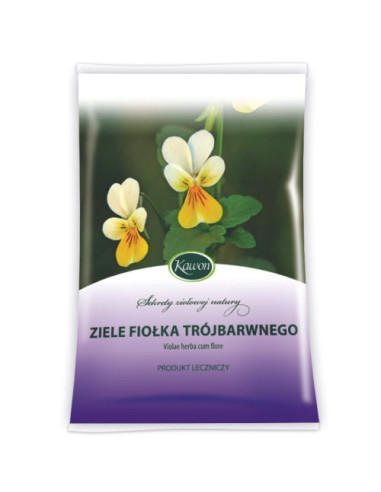Fiołek Trójbarwny ziele - 50g - Kawon